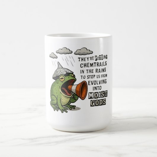 Mug grenouille drôle (Centre)