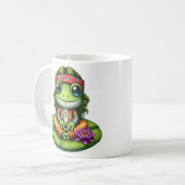 Mug Grenouille drôle (Devant gauche)