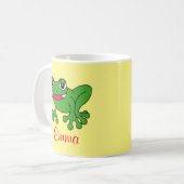 Mug Grenouille drôle (Devant gauche)