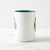 Mug Grenouille drôle avec le double doigt d'honneur (Centre)