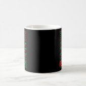 Mug Grenouille Drôle Rétro Joyeux Resistmas Litique Ug (Centre)