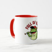 Mug Grenouille en colère mignonne (Devant gauche)