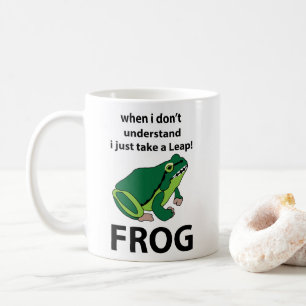 Mug Grenouille Je Prends Juste Une Grenouille À Leap