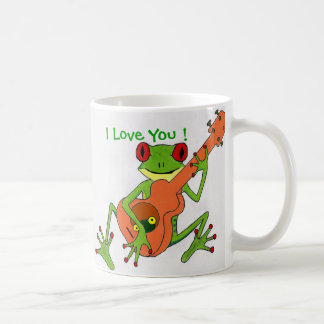 Mug grenouille, je t'aime !