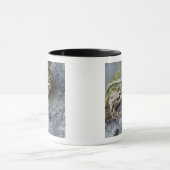 Mug Grenouille léopard du nord, Île transparente, (Centre)