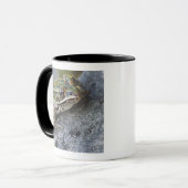 Mug Grenouille léopard du nord, Île transparente, (Devant gauche)