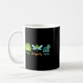 Mug Grenouille libellule Tortue subtil (Gauche)