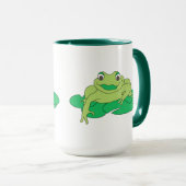 Mug Grenouille Lily Pad (Devant droit)