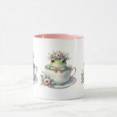 Mug Grenouille lunaire en Teacup Floral (Centre)
