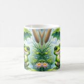 Mug Grenouille mignonne avec un parapluie (Centre)