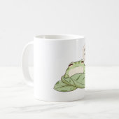 Mug Grenouille mignonne Ne Pas Déranger Design Endormi (Devant gauche)