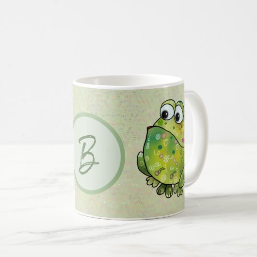 Mug Grenouille-modèle (Devant droit)
