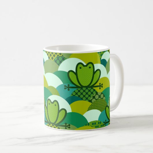 Mug Grenouille mousseuse (Devant droit)