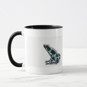 Mug Grenouille noire et verte de dard de poison