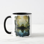 Mug Grenouille par réflexion de flux de forêt (Gauche)