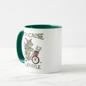 Mug Grenouille pour causer une agitation Sarcasme Drôl (Devant gauche)