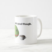 Mug Grenouille que ce goût de thé bon attaquez (Devant droit)
