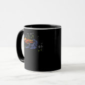 Mug Grenouille qui vous aime style classique simple (Devant gauche)
