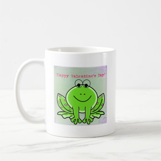 Mug Grenouille Saint-Valentin (Gauche)