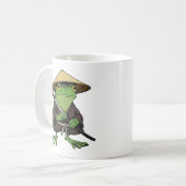 Mug grenouille samouraï japonaise (Devant gauche)