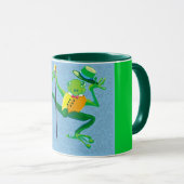 Mug Grenouille sautante (Devant droit)