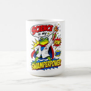 Mug Grenouille Scientifique Pop Art La Science Est Mon