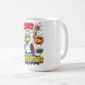 Mug Grenouille Scientifique Pop Art La Science Est Mon (Devant droit)