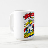 Mug Grenouille Scientifique Pop Art La Science Est Mon (Devant gauche)
