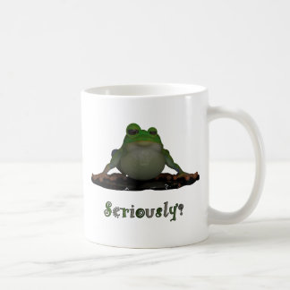 Mug Grenouille sérieuse
