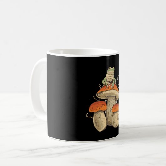 Mug Grenouille sur champignon (Devant gauche)