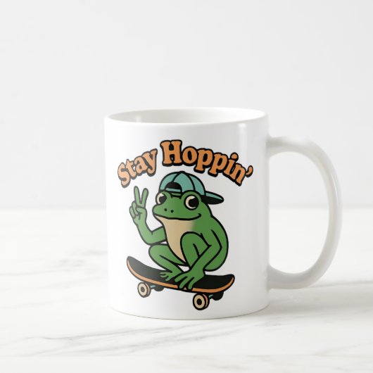 Mug Grenouille sur skateboard (Droite)