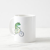 Mug Grenouille Sur Vélo (Devant gauche)