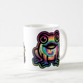 Mug Grenouille Tie-Dye (Devant droit)
