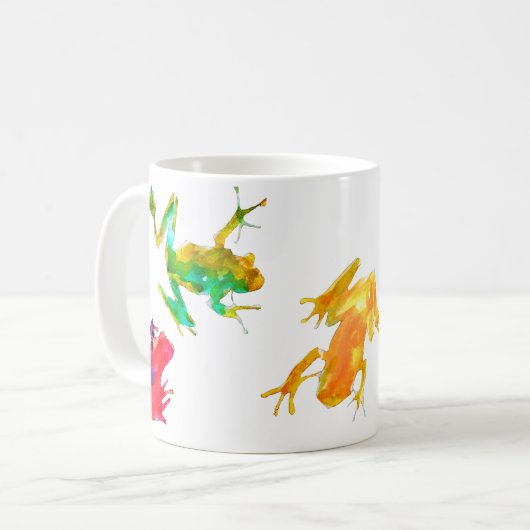 Mug Grenouille tropicale (Devant gauche)