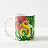 Mug Grenouille tropicale feuille (Gauche)