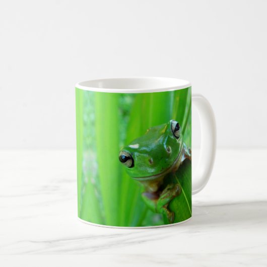 Mug Grenouille verte (Devant droit)