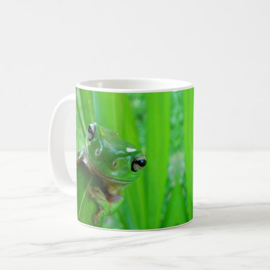 Mug Grenouille verte (Devant gauche)