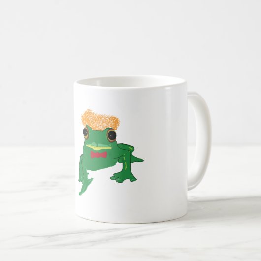 Mug Grenouille verte (Devant droit)