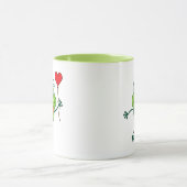 Mug Grenouille verte étant amoureuse follement (Centre)