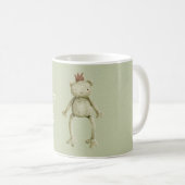 Mug Grenouille verte heureuse (Devant droit)