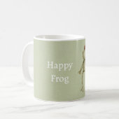 Mug Grenouille verte heureuse (Devant gauche)