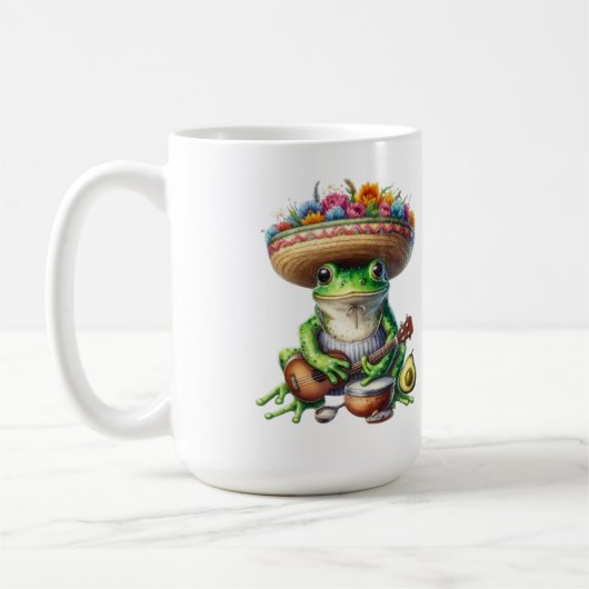 Mug Grenouille verte musicale (Gauche)