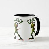 Mug Grenouille verte super (Devant droit)