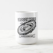 Mug Grenouille Vide Drôle de Grenouille de l'Espace De (Centre)