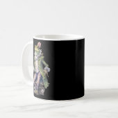 Mug Grenouille vintage Grenouille Conte de verdure Gre (Devant gauche)