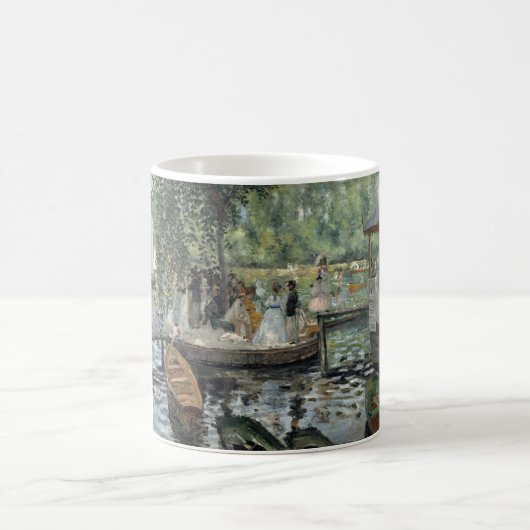 Mug Grenouillère Renoir Impressionniste Peinture Art (Centre)