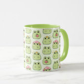 Mug Grenouilles (Devant droit)