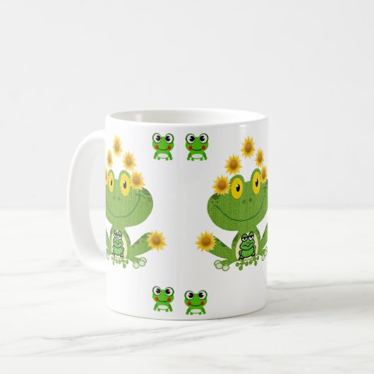 Mug grenouilles (Devant gauche)