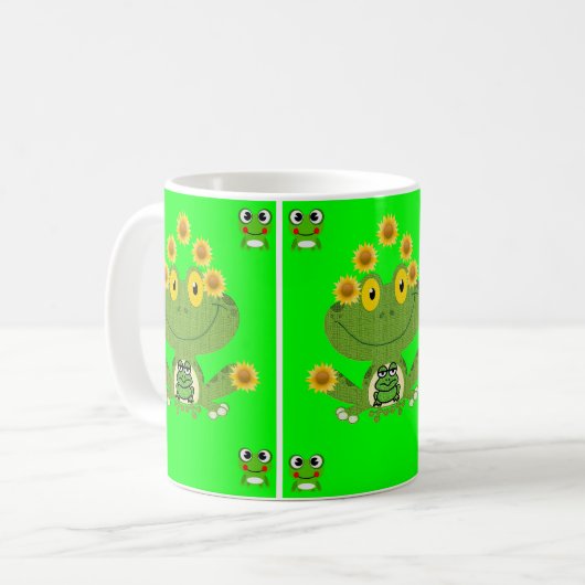 Mug grenouilles (Devant gauche)