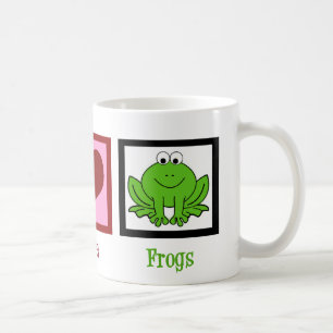 Mug Grenouilles d'amour de paix